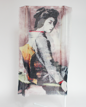 Load image into Gallery viewer, Women of the World: Geisha Print Scarf
