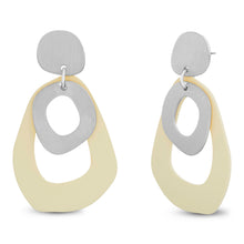 Load image into Gallery viewer, Organic Open Space Drop Earring
