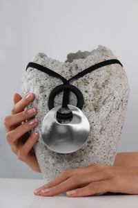 Disk Double Station Necklace