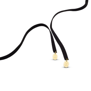 Disk Double Station Necklace