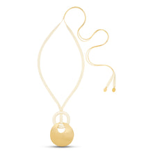 Load image into Gallery viewer, Disk Double Station Necklace
