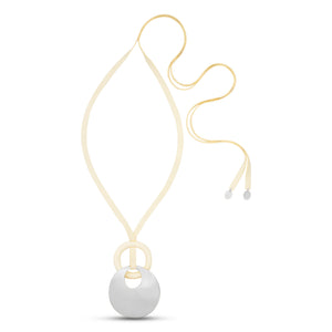 Disk Double Station Necklace