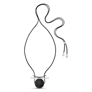Pagoda Ball Drop Necklace