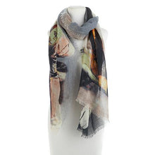 Load image into Gallery viewer, Women of the World: Geisha Print Scarf
